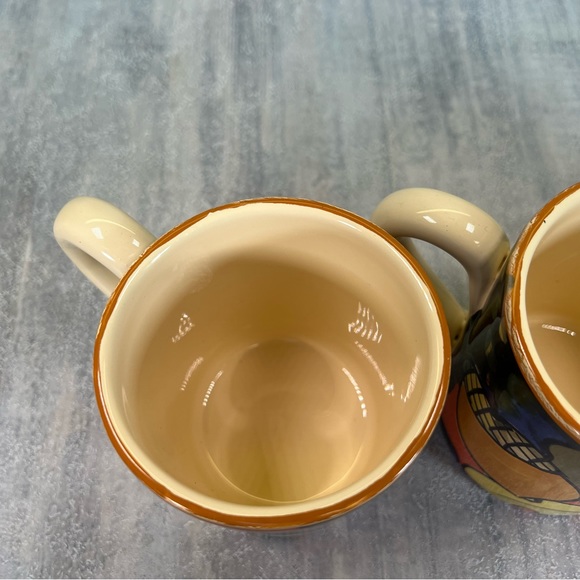 6 Starbucks Coffee Mug Cup Bellini Ciao Italya Hand Made In Italy Acorn Nuts - Picture 5 of 16